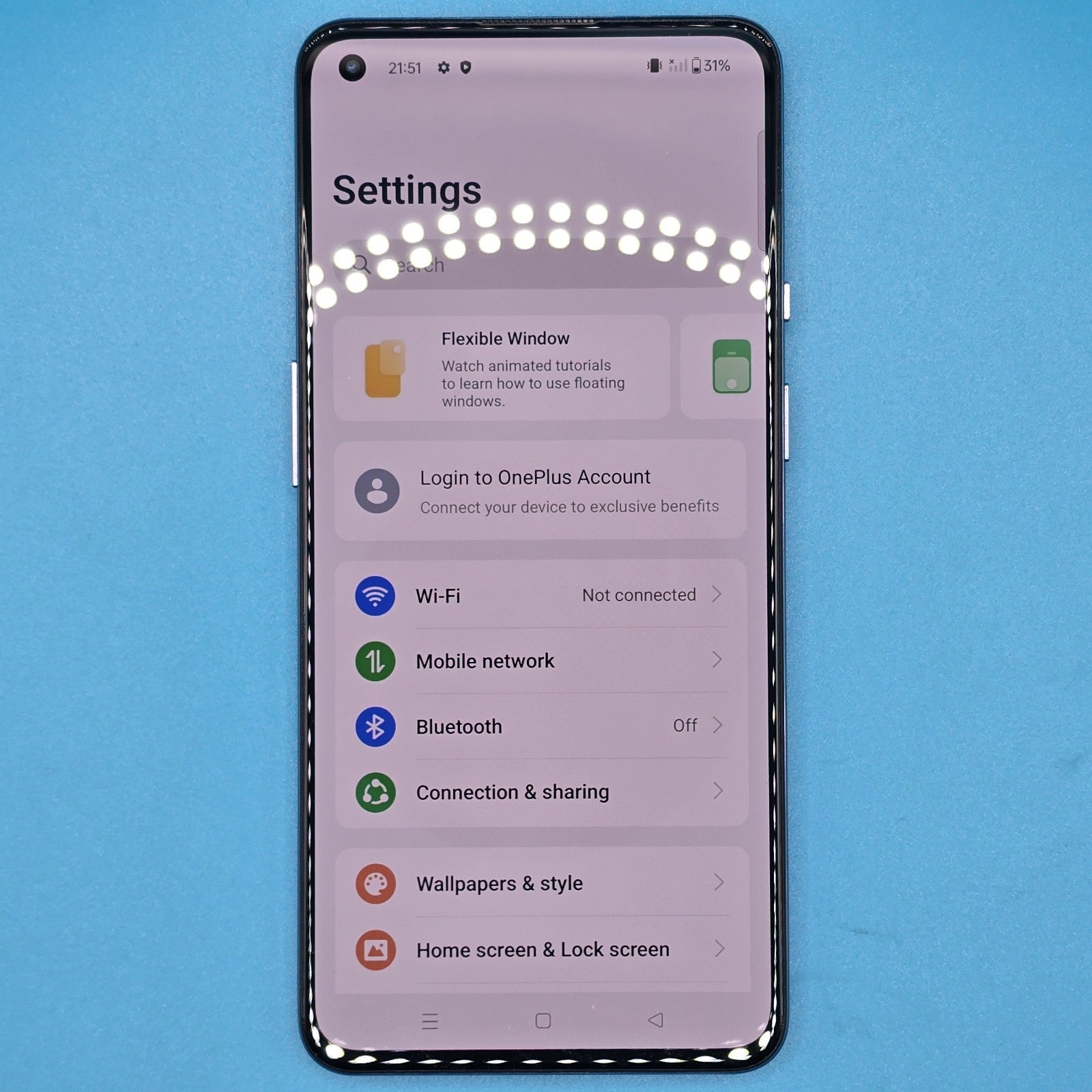 OnePlus 9  256GB  Winter Mist (Unlocked) Grade B Battery Issue Free Postage4