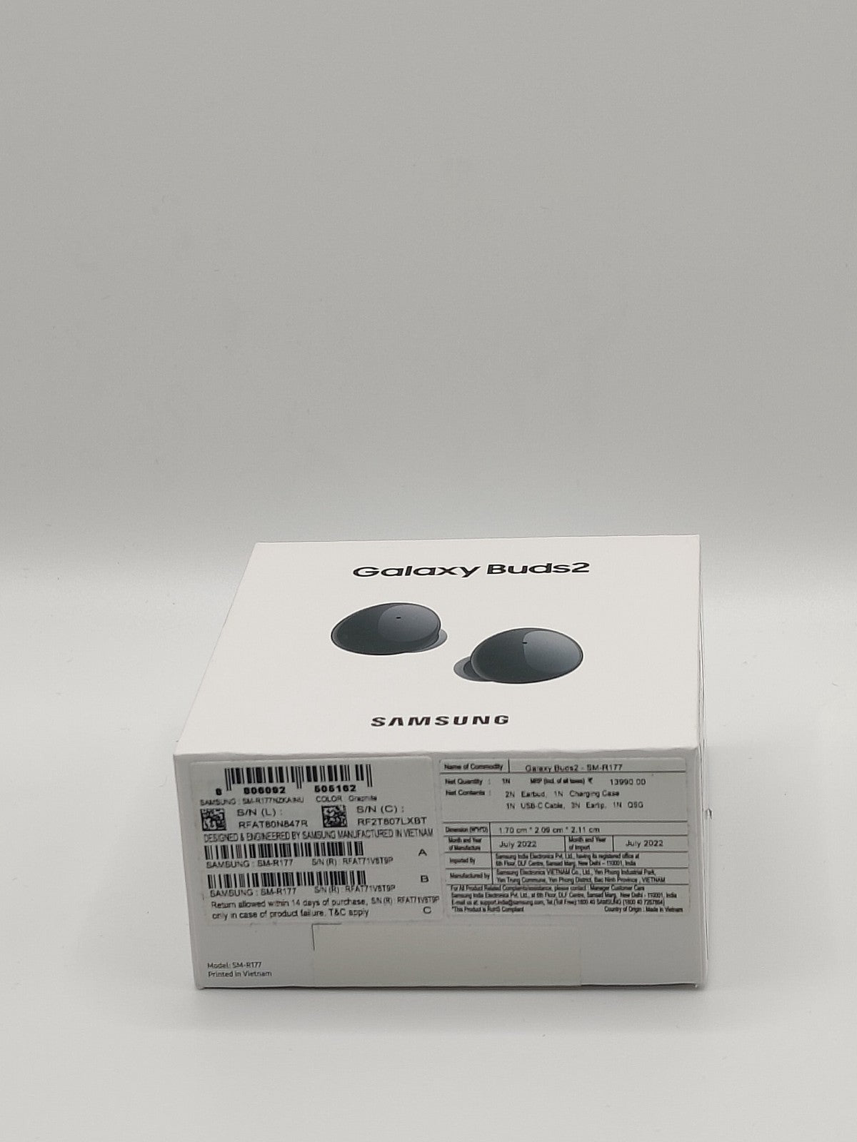 Samsung Galaxy Buds2 | Graphite in Grade A Boxed | FREE POSTAGE2