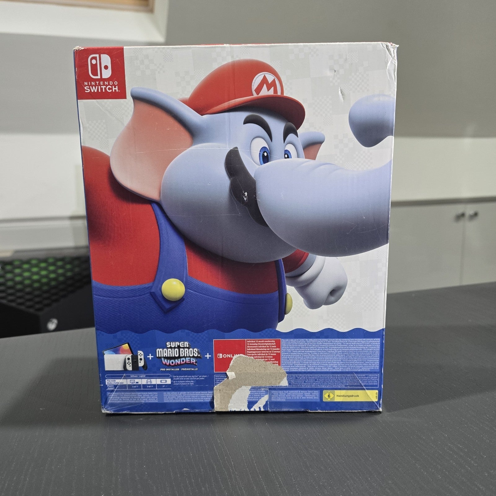 Nintendo Switch OLED Super Mario Bros Wonder Console Bundle Grade A #132A11