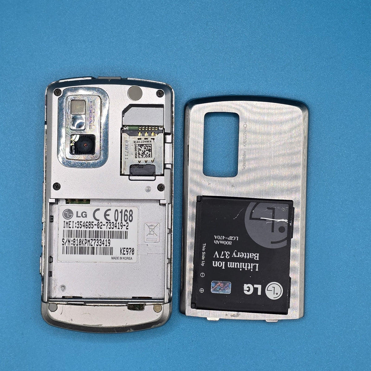 LG KE970 Shine 50MB Gray – Untested – For Parts – FREE POSTAGE READ DESCRIPTION7