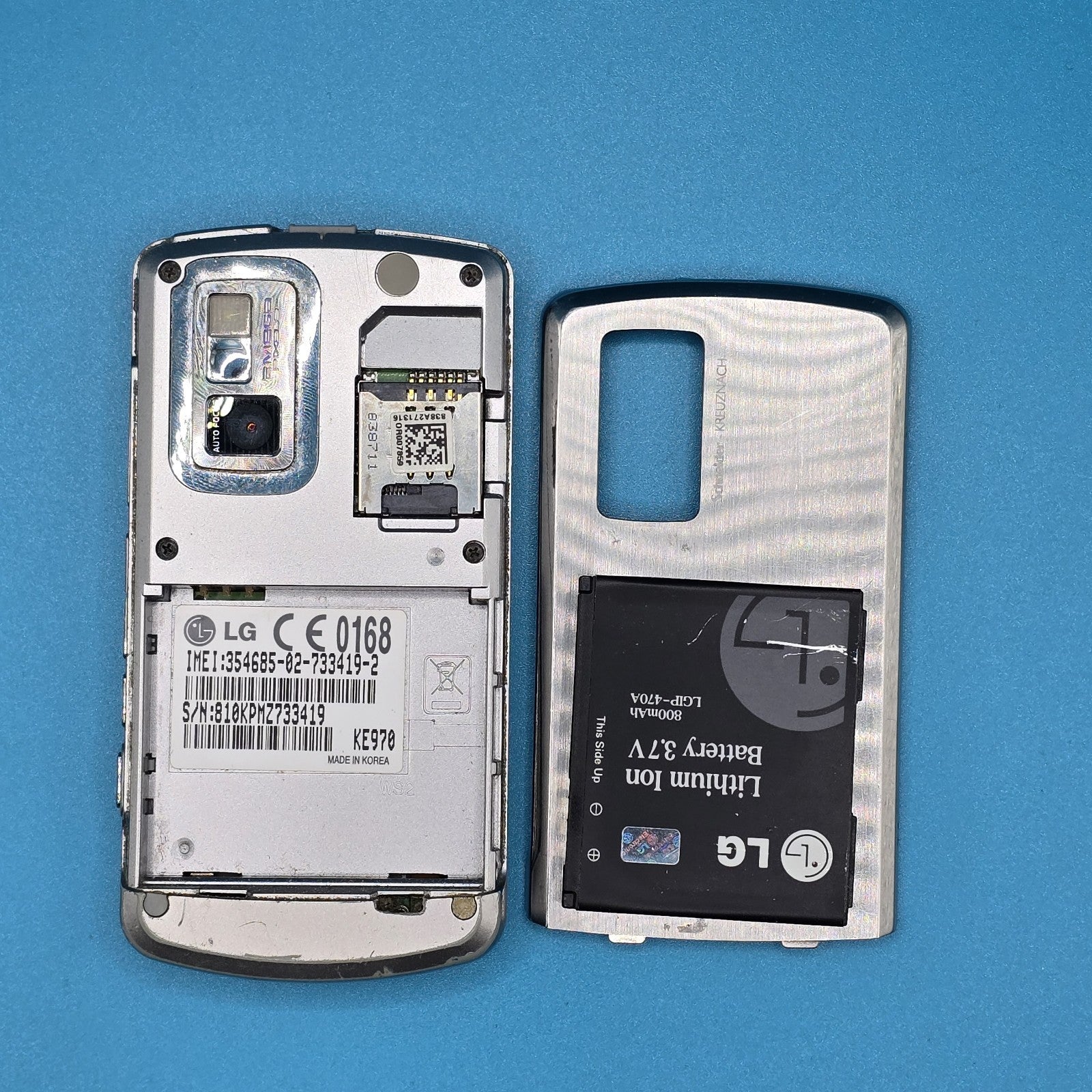 LG KE970 Shine 50MB Gray – Untested – For Parts – FREE POSTAGE READ DESCRIPTION7