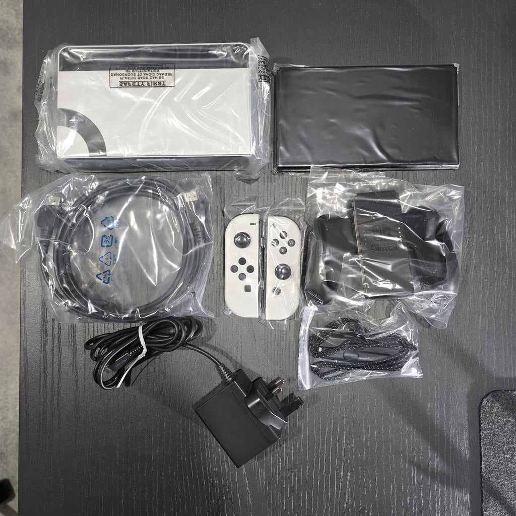 Nintendo Switch OLED Super Mario Bros Wonder Console Bundle Grade A #132A7