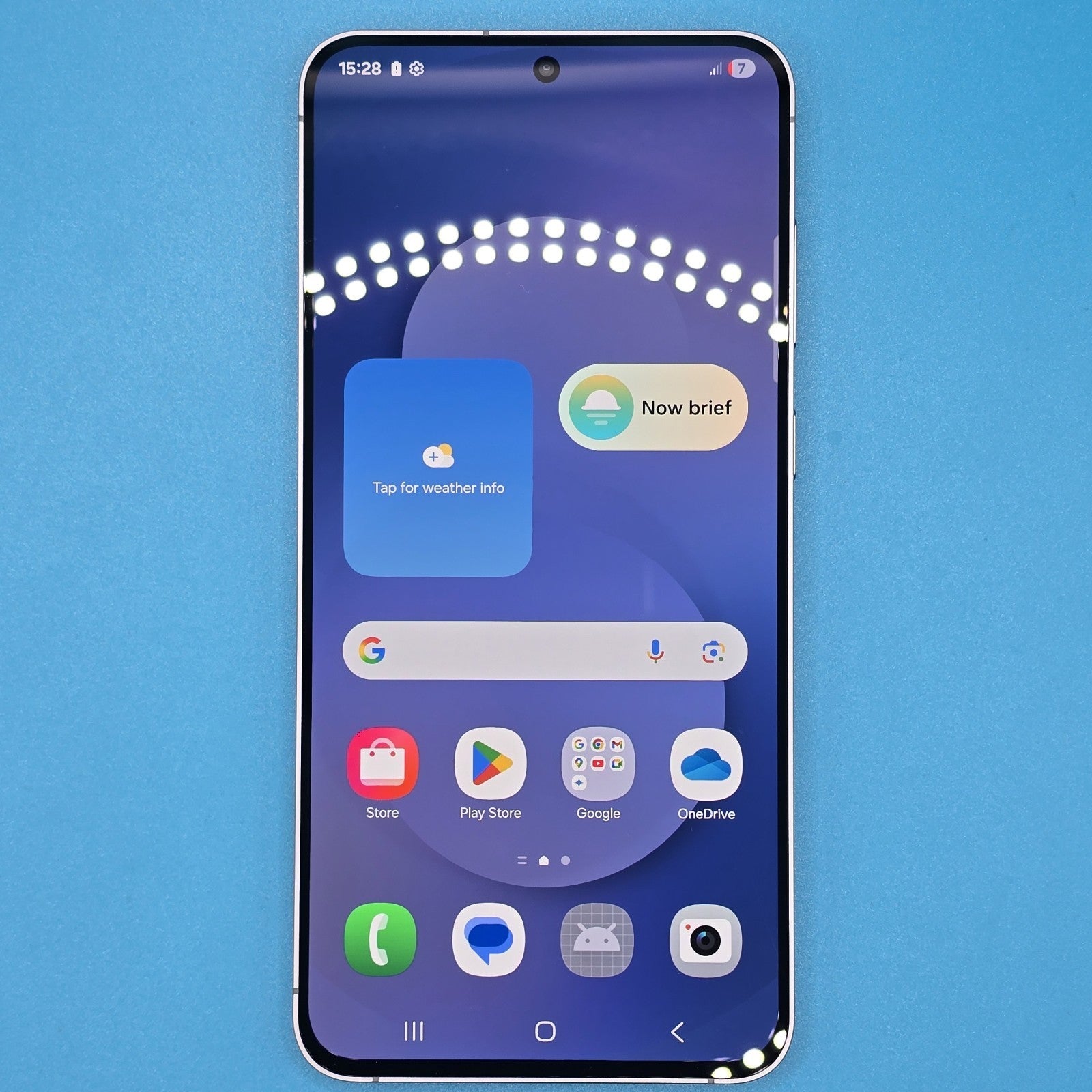 Samsung Galaxy S25 FE Navy 6.7" SM-S731B 8GB RAM 256GB Unlocked For Parts 155D1